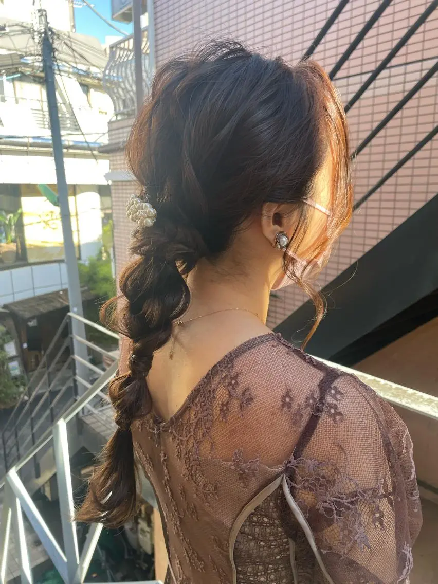 ヘアアレンジ 兒玉 まりなのマツエク・マツパデザイン