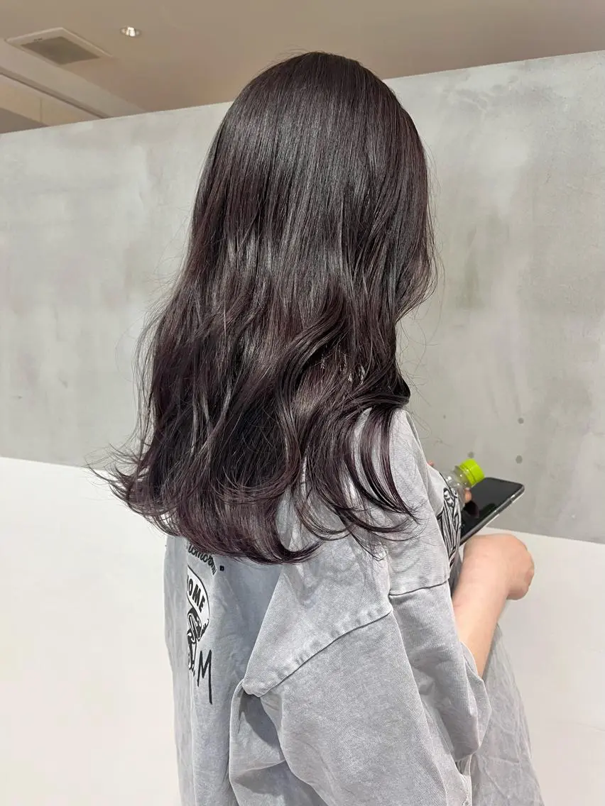 ロング カラー ヘアカラー トリートメント ヘアセット 垢抜け/レイヤー /艶カラー🪼風香のヘアスタイル