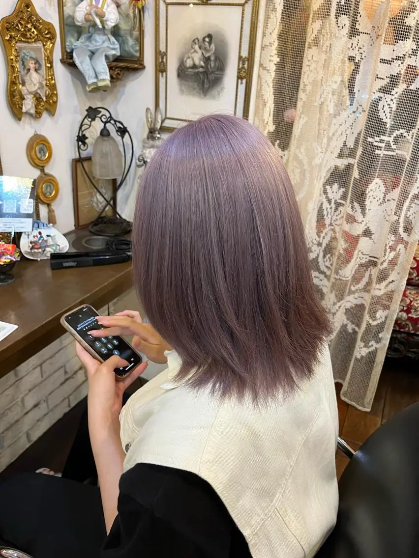ミディアム シールエクステ sнiнoのヘアスタイル