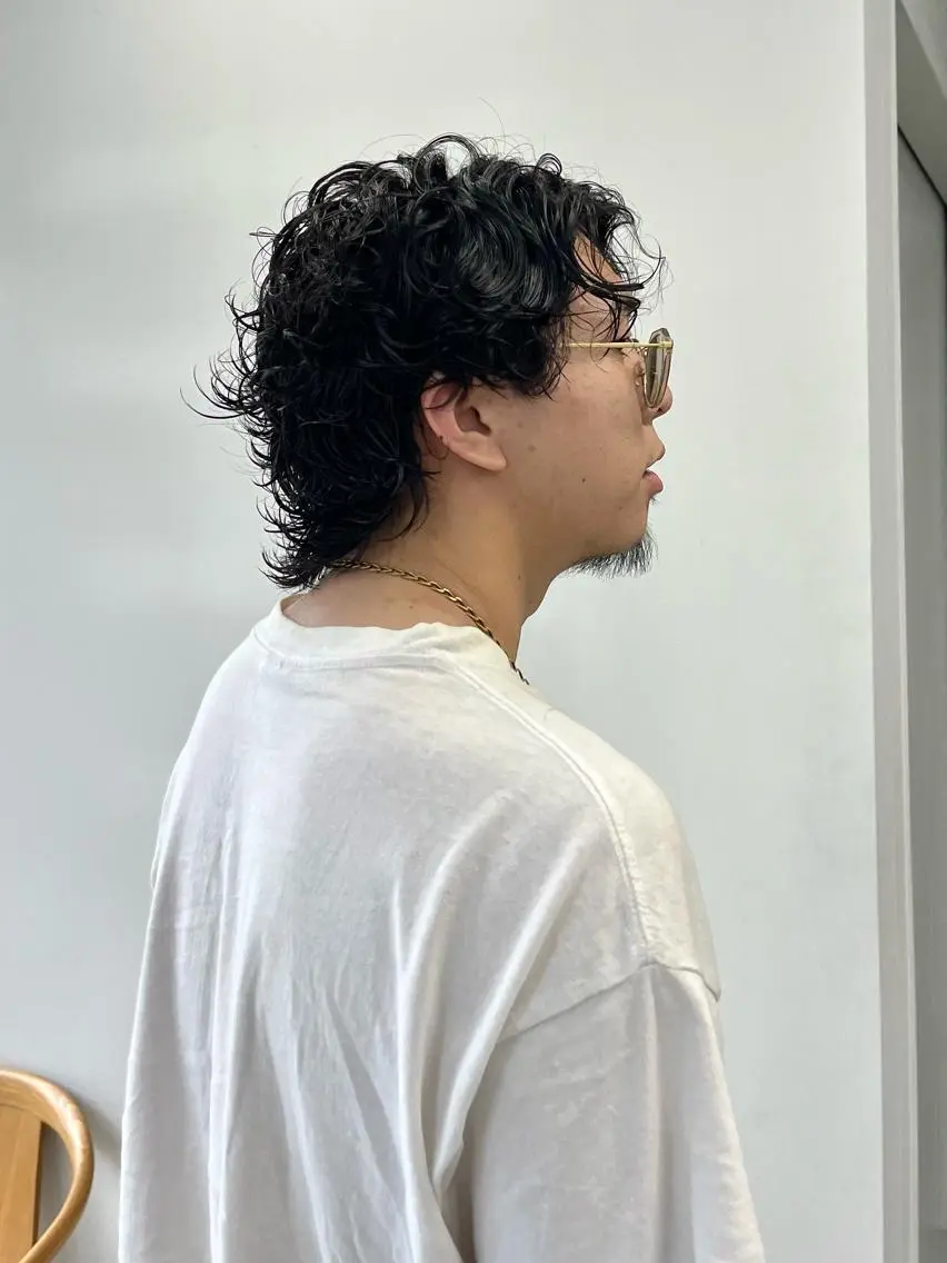 パーマ メンズ メンズパーマ 山口 モエのヘアスタイル