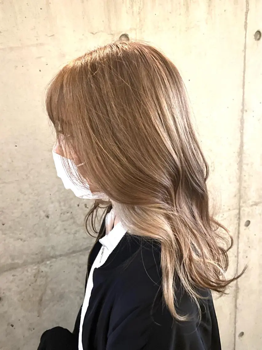 ロング カット 縮毛矯正 トリートメント ‎🤍髪質改善‎🤍 レイヤーカット‎🤍のヘアスタイル