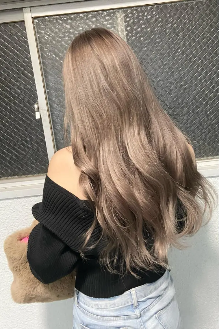 セミロング カラー ハイトーンカラー メンズ特化/ マンツーマン/Ryuのヘアスタイル