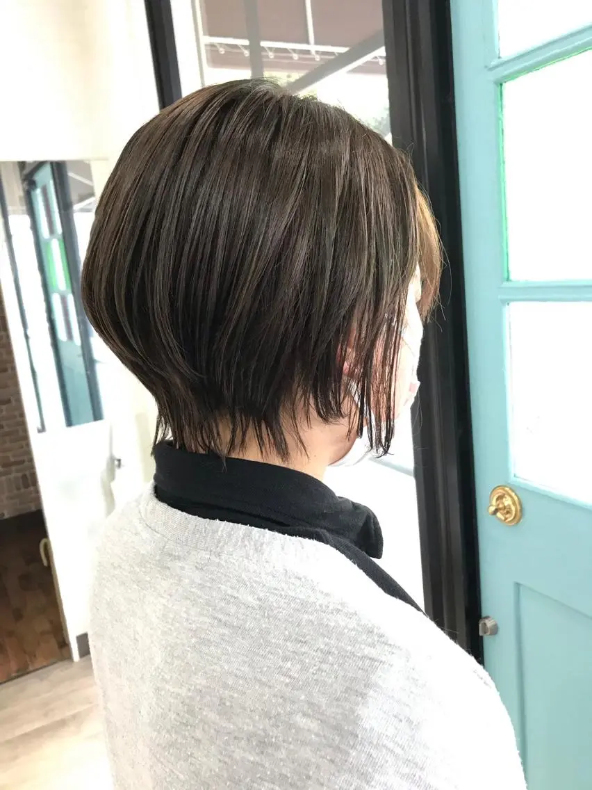 ショート 佐々木 浩之のヘアスタイル