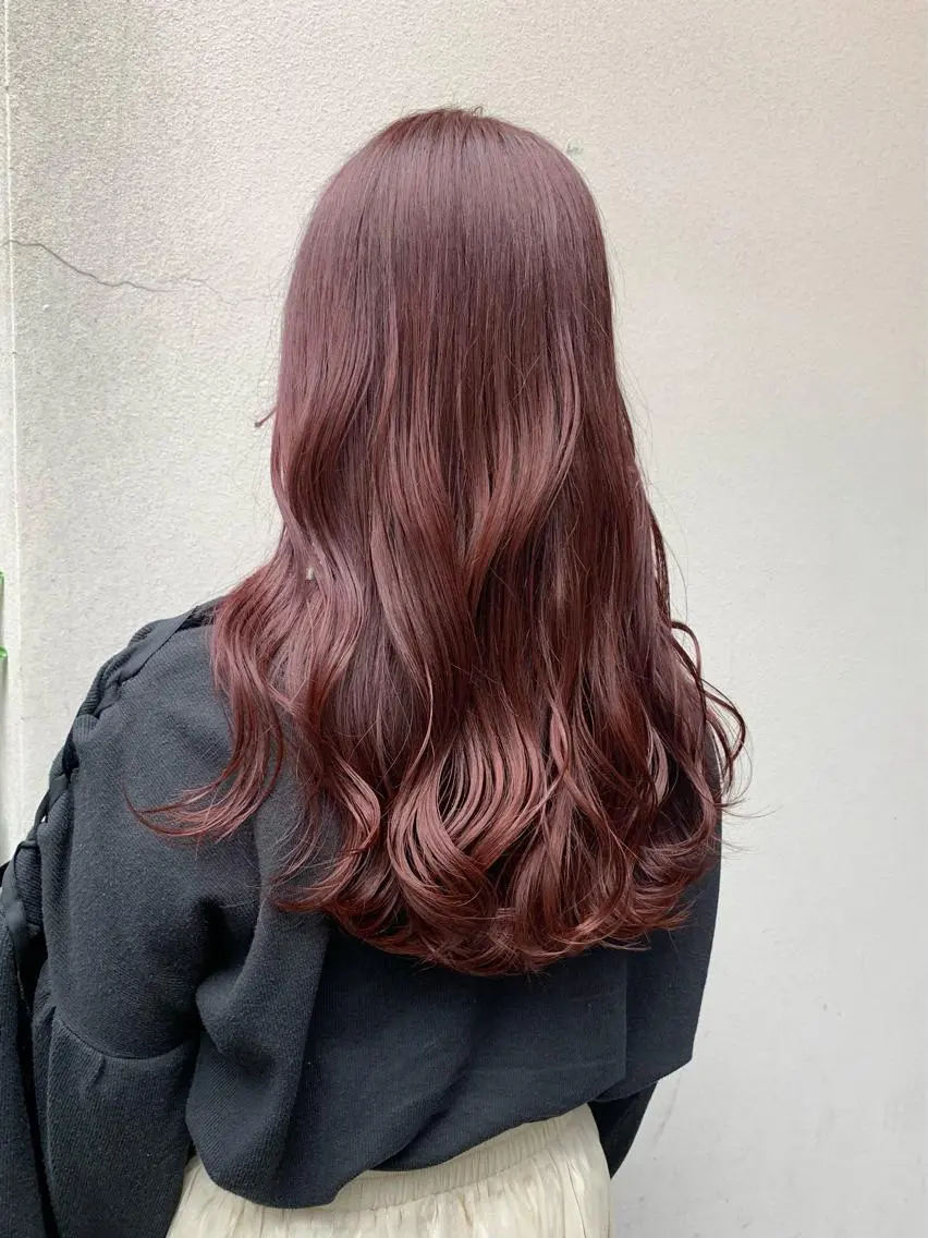 セミロング カラー 矢野 晃平のヘアスタイル