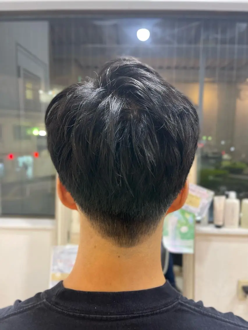 ショート メンズ 刈り上げ ショートヘア 尾野 雅斗のヘアスタイル