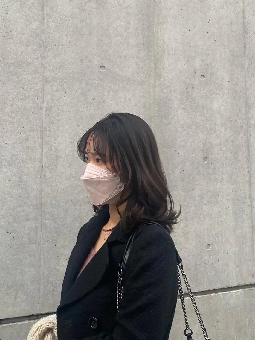 セミロング くびれヘア 韓国風ヘア 【代表】 🌟MASA🌟美髪のヘアスタイル