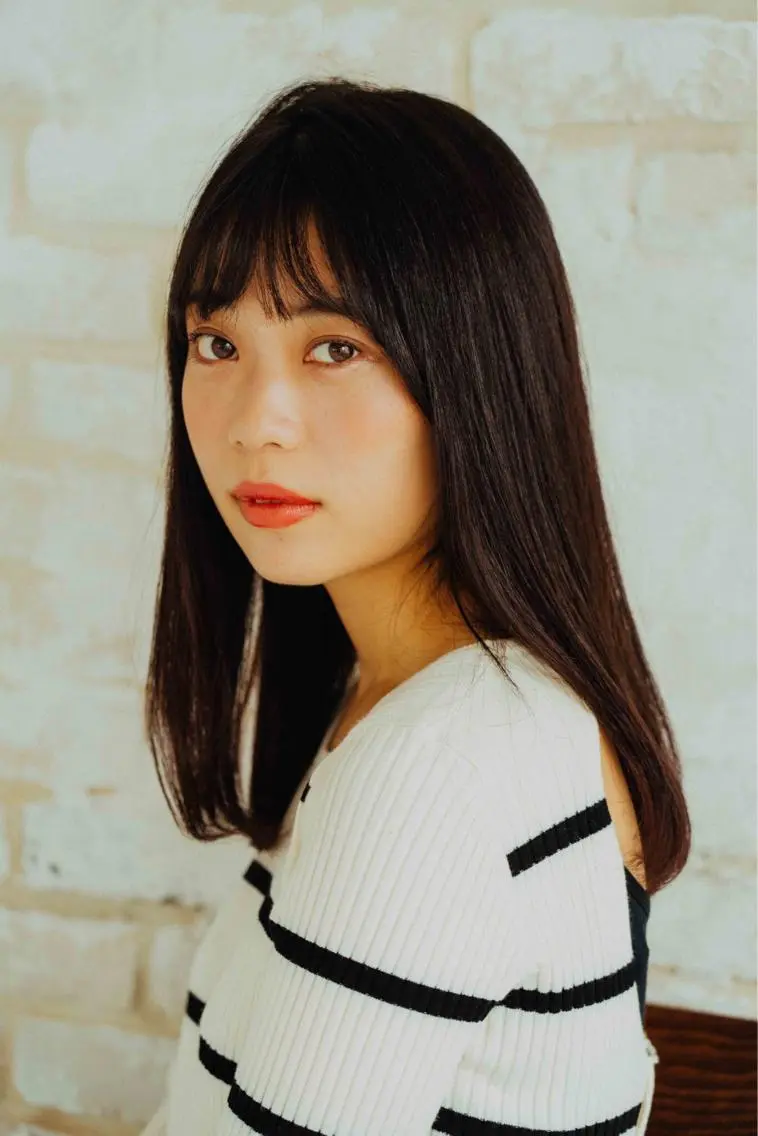 ミディアム カラー パーマ ヘアアレンジ メンズ キッズ ネイル マツエク・マツパ メンズウルフカット アディクシーカラー 透明感カラー ボブ ウルフカット 藤井 仁紀のヘアスタイル