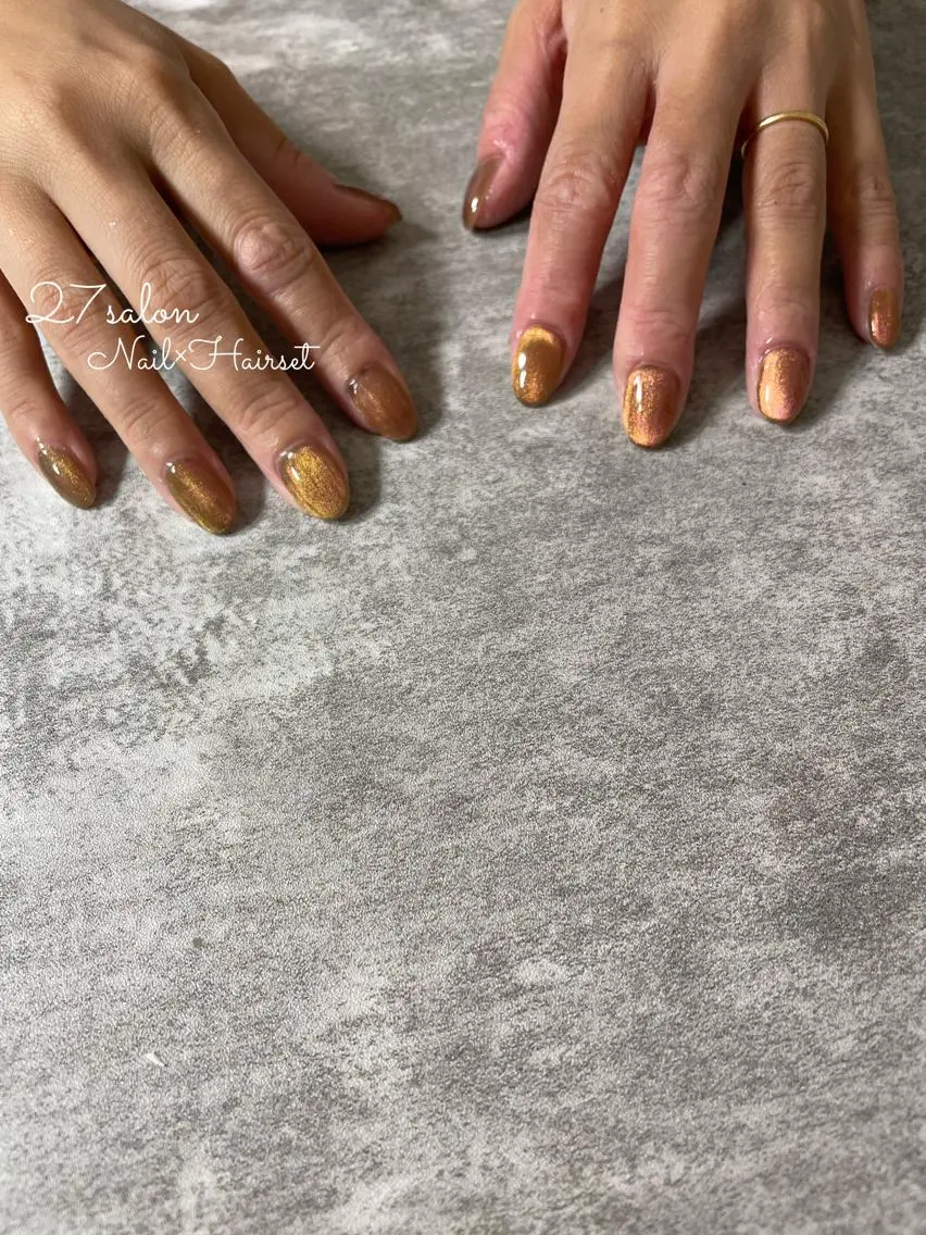 ネイル マグネットネイル 27salon yuinaのネイルデザイン