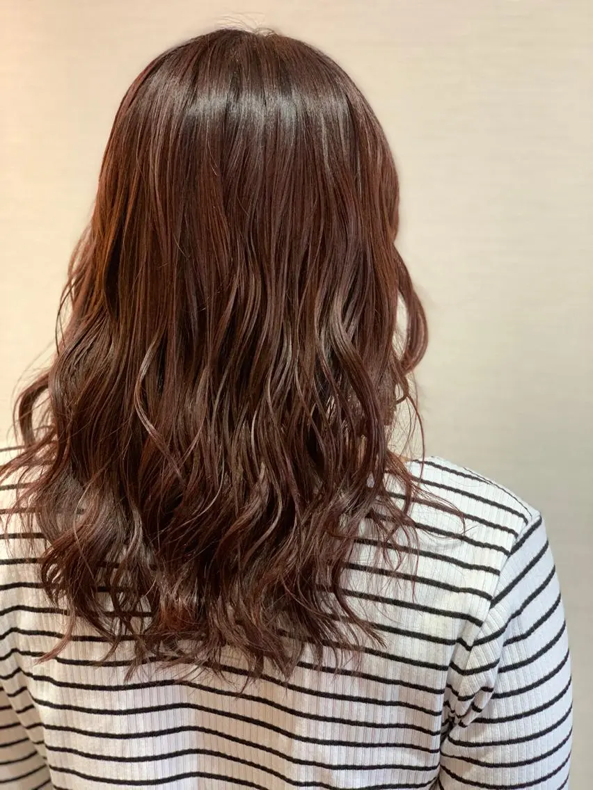 ロング カラー 蓮見友里 PiSTA／portのヘアスタイル