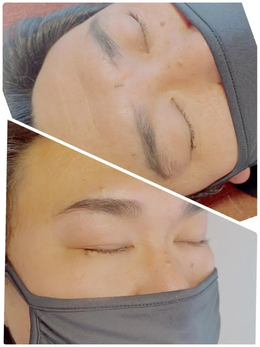 マツエク・マツパ アイブロウ 眉カラー メンズアイブロウ 眉毛ワックス脱毛 フラットラッシュ パリジェンヌラッシュリフト salonde CHANELのマツエク・マツパデザイン