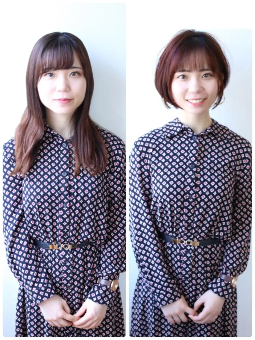 ショート カラー カット ヘアカラー 松本 俊樹のヘアスタイル