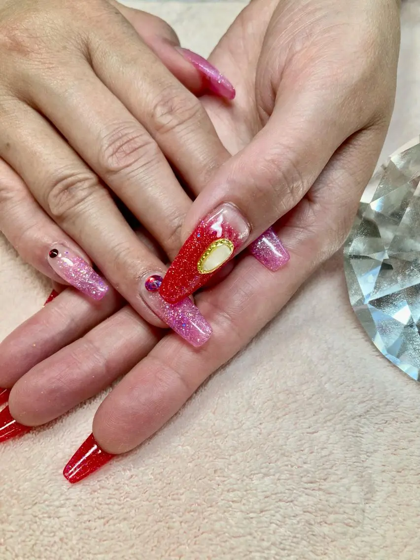 ネイル スカルプネイル chii nailのネイルデザイン