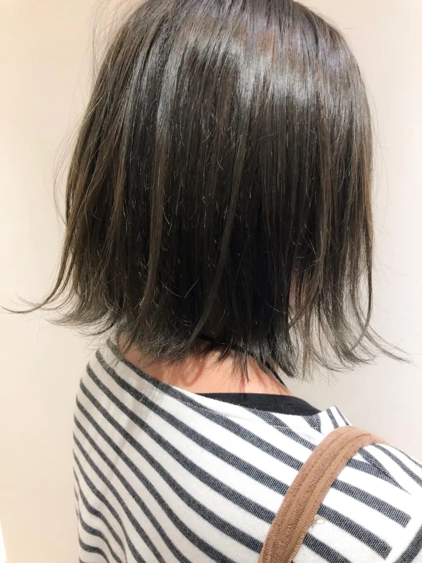 ショート ボブ 【髪質改善】 川津翔太のヘアスタイル