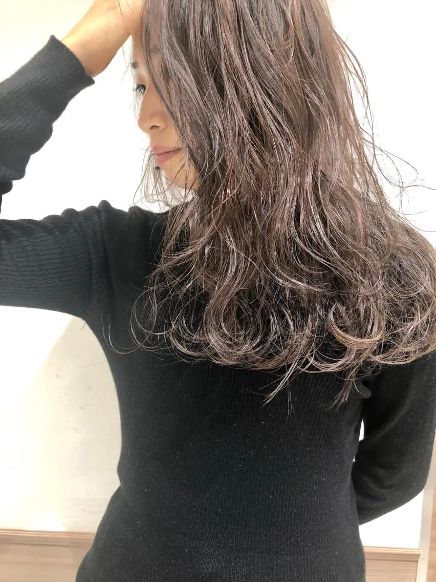 セミロング 店長 小池アキトのヘアスタイル