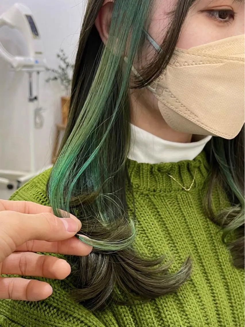カラー ブリーチ ブリーチダブルカラー 【koide】のヘアスタイル