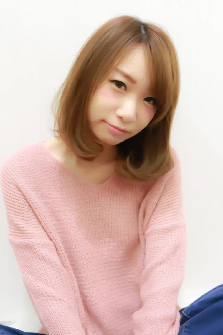 ミディアム カラー ヘアアレンジ IVY villa Suzu.のヘアスタイル