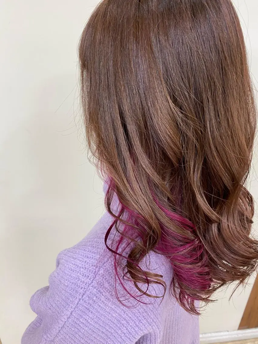 カラー SALOWIN栄 高須大貴のヘアスタイル