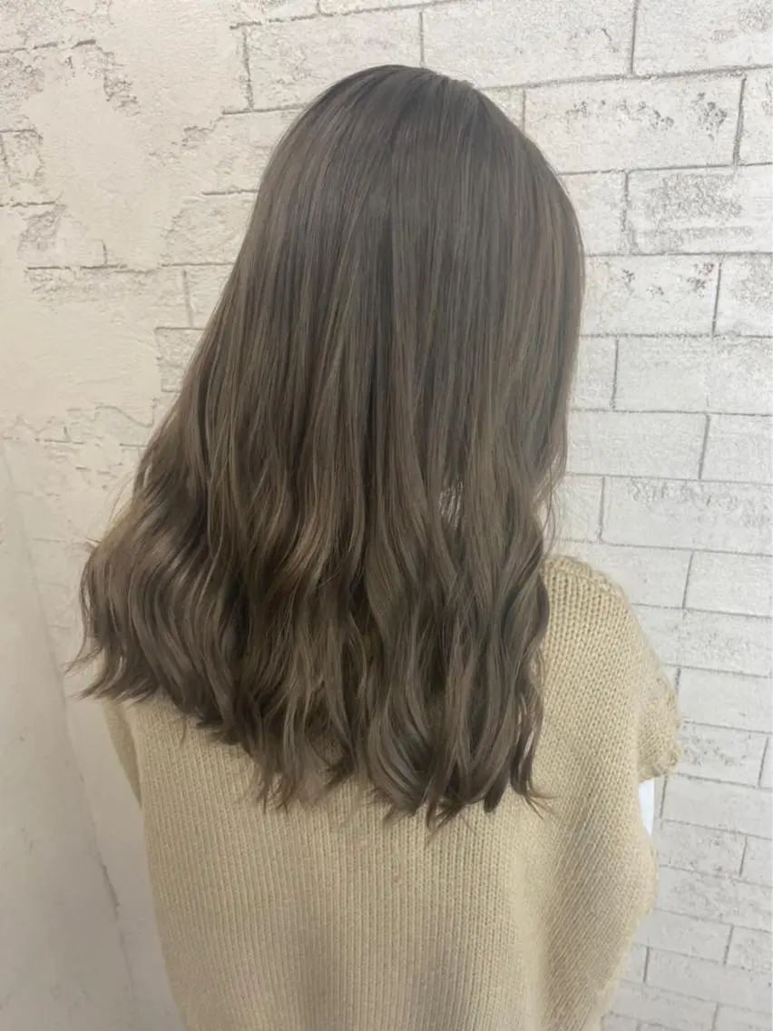カラー ヘアカラー トリートメント 🐈⬛Namie 🐈⬛のヘアスタイル