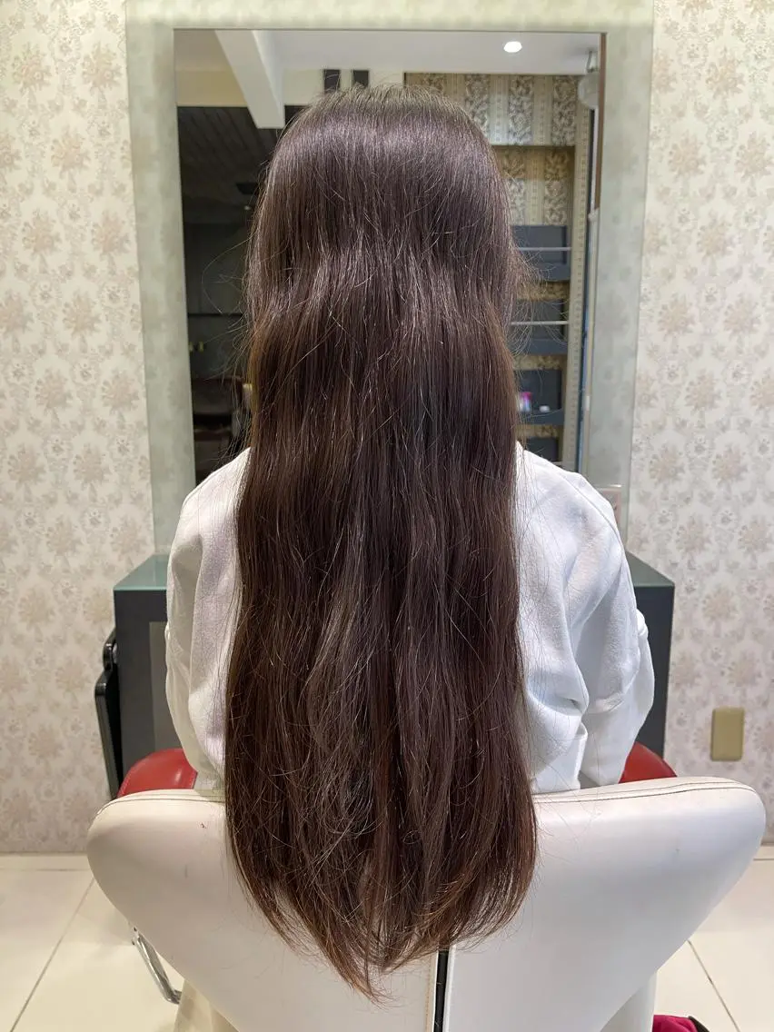 ロング キッズ カット 杉田 一浩のヘアスタイル