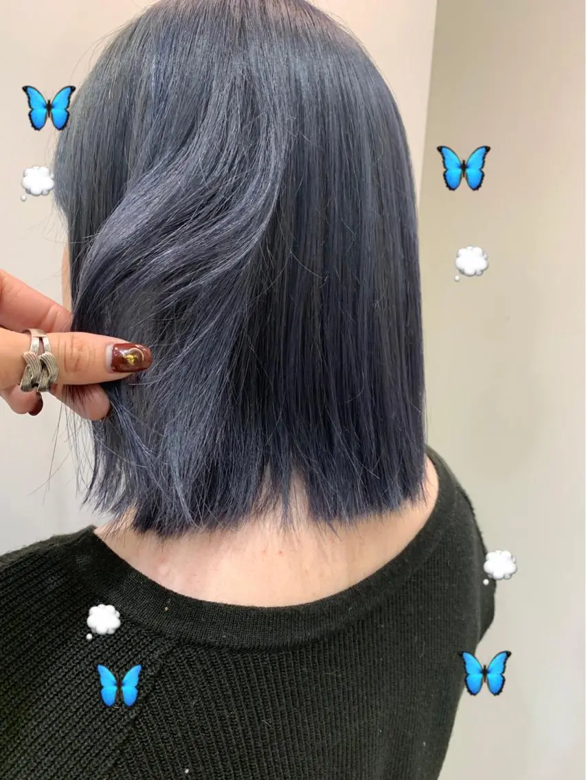 ミディアム カラー 新宿駅近♡個室 ♡関口三都季🌜のヘアスタイル