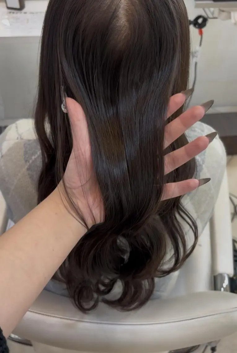 ロング カラー 淵野辺カラーモデル 募集🌼畔上のヘアスタイル