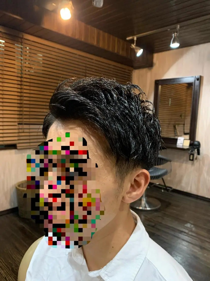 ショート メンズ アップバング ショートヘア ✄KOSUGE KYOUSUKE✄のヘアスタイル