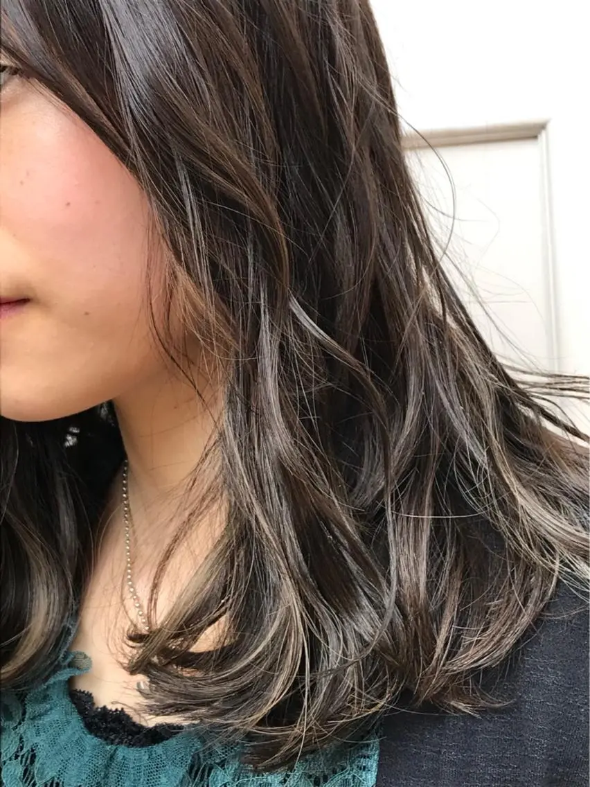 ロング カラー ハイライトカラー ハイライト 🫟Blanco🫟 Color&Careのヘアスタイル