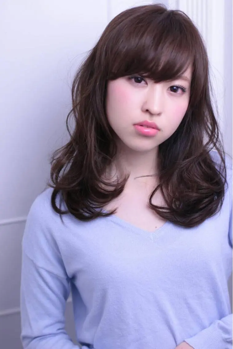 セミロング ロング 松永 雄樹のヘアスタイル