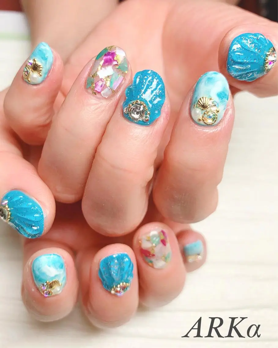 ネイル ハンドネイル Nailsalon ARKαのネイルデザイン