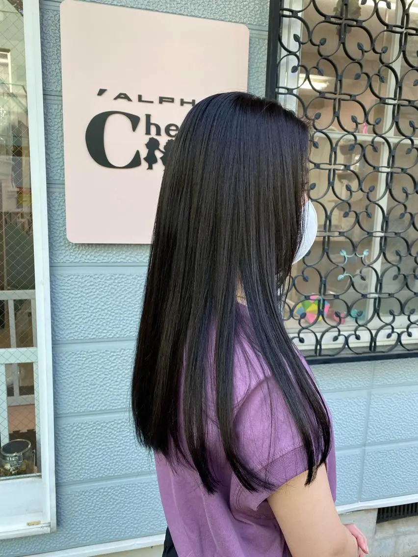 ロング カラー 髪質改善QOLU 石川のヘアスタイル