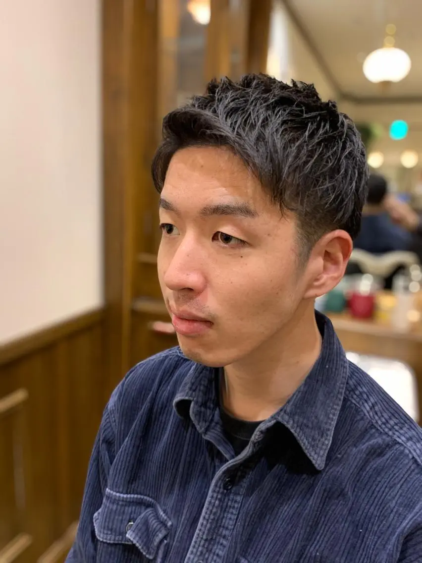 メンズ プレミアムバーバー 草野のヘアスタイル