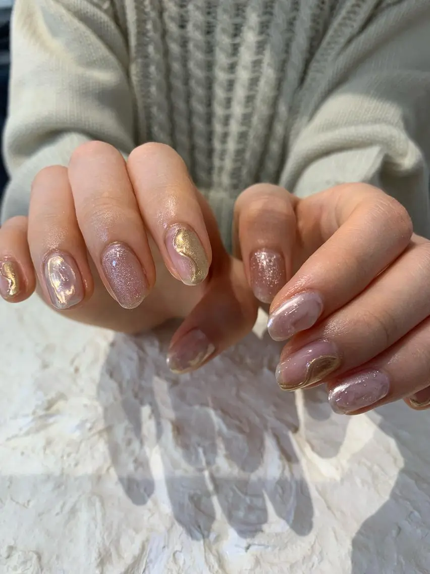 ネイル ニュアンスネイル マキノ ユイのネイルデザイン