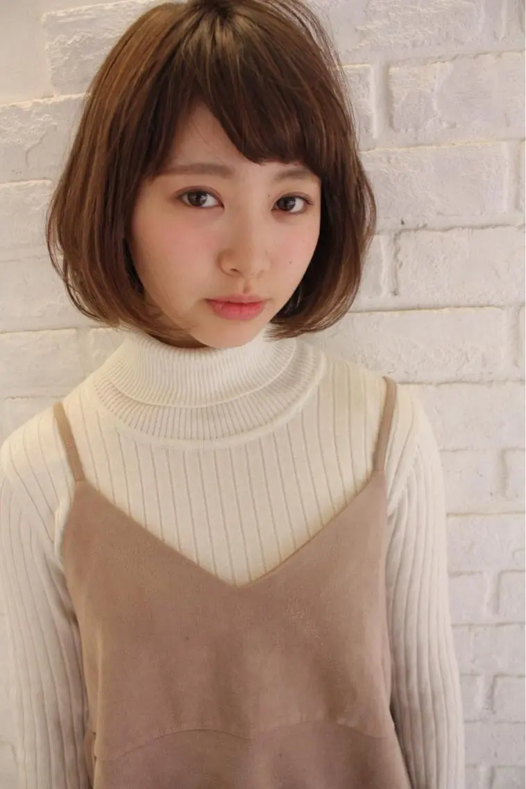 ショート カラー パーマ アディクシーカラー イルミナカラー くせ毛 髪質改善 縮毛矯正 tuuli トゥーリのヘアスタイル
