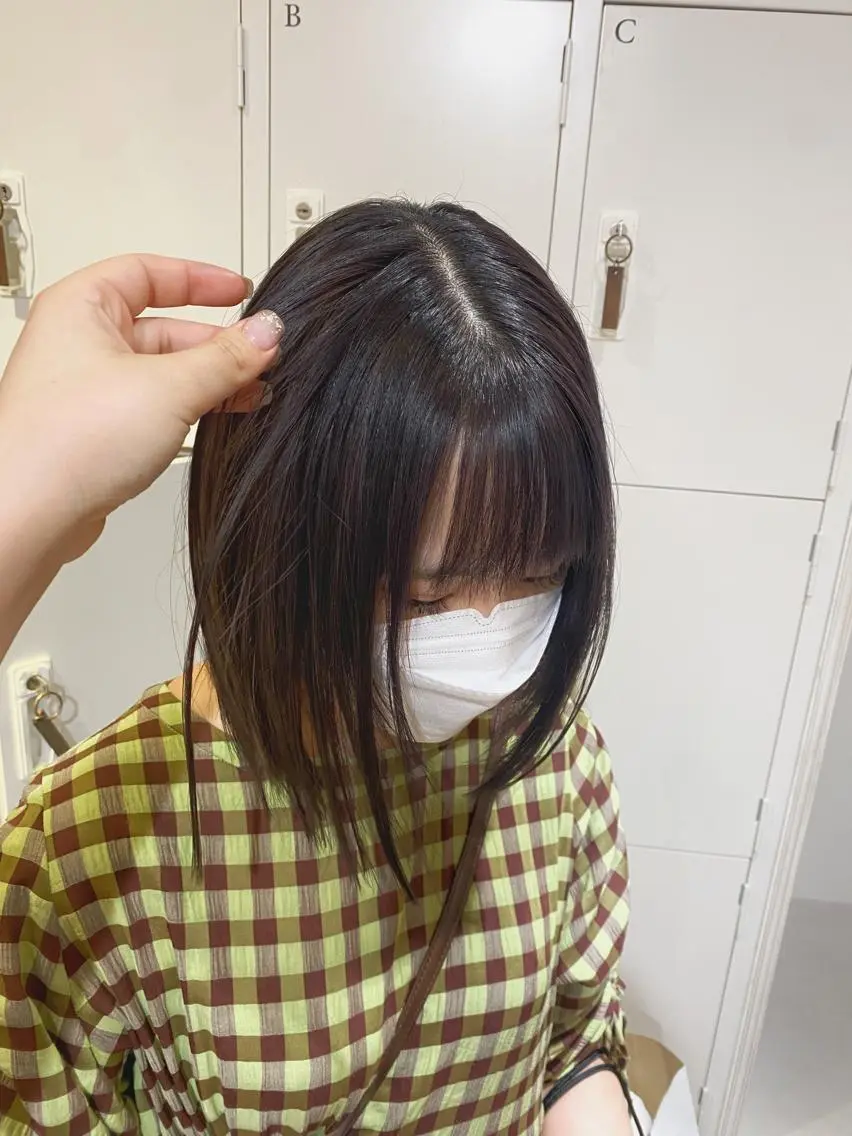 ミディアム カラー 美髪/透明感カラー reikoのヘアスタイル