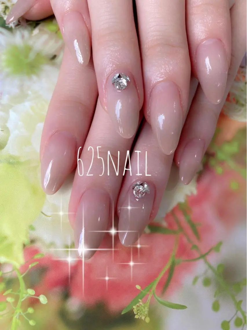 ネイル ハンドネイル 625nail 無料P有/春日白水のネイルデザイン