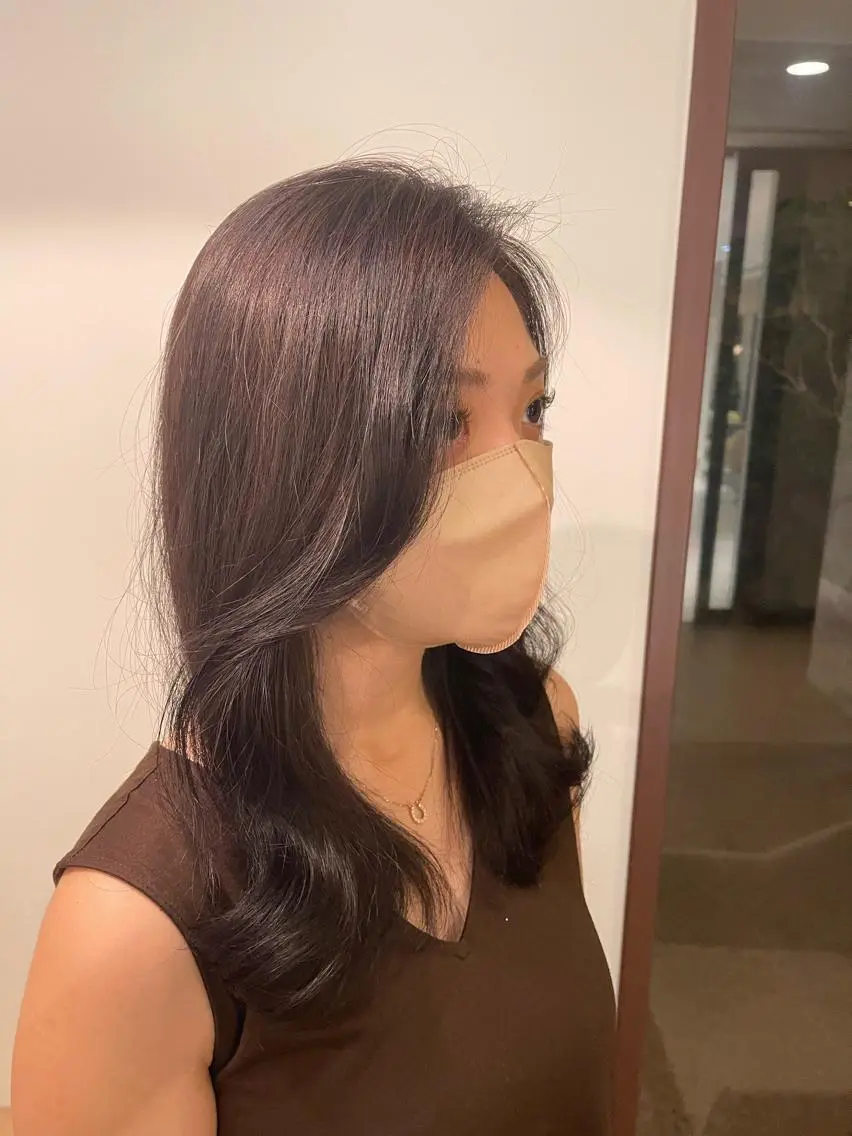 カラー グレージュ 🫧美髪縮毛矯正 🫧SEKIのヘアスタイル