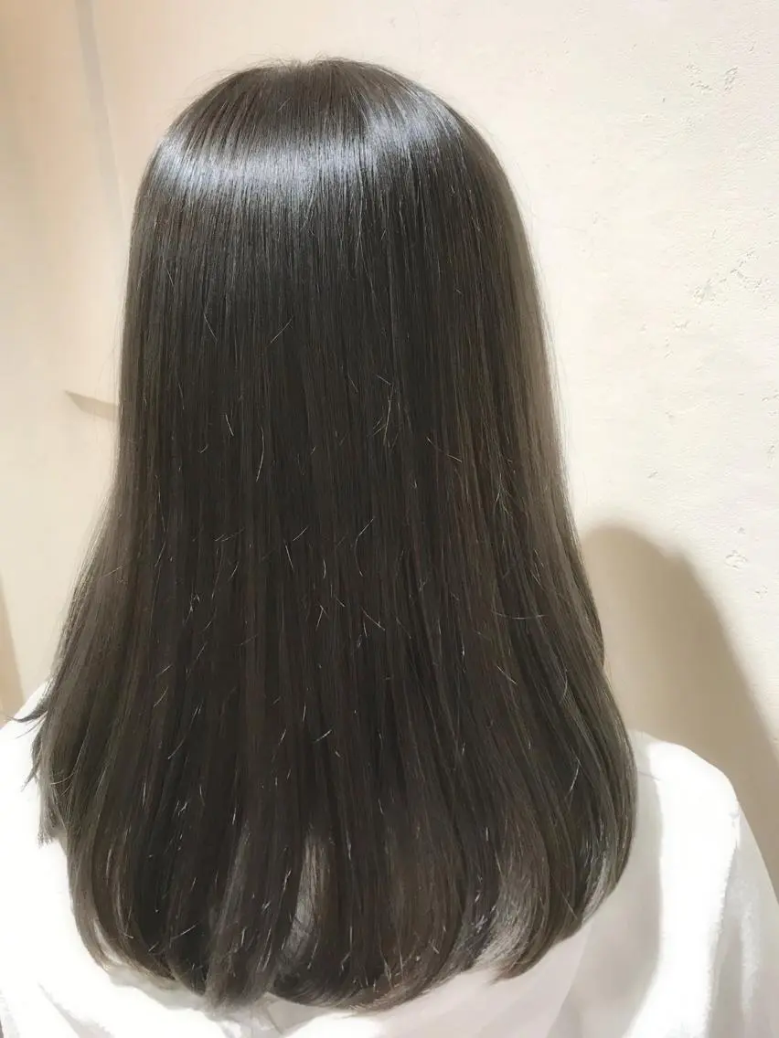 ミディアム filo   渋谷 Gishiのヘアスタイル