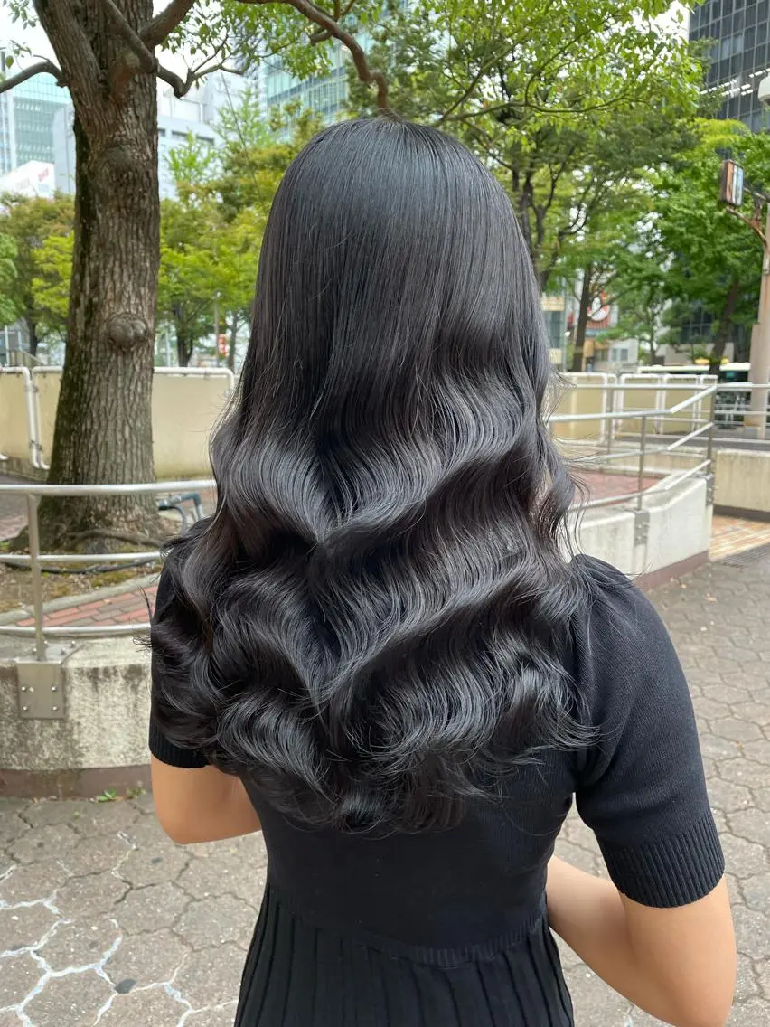ロング 透明感カラー🇰🇷 レイヤー✨桑原　研太のヘアスタイル
