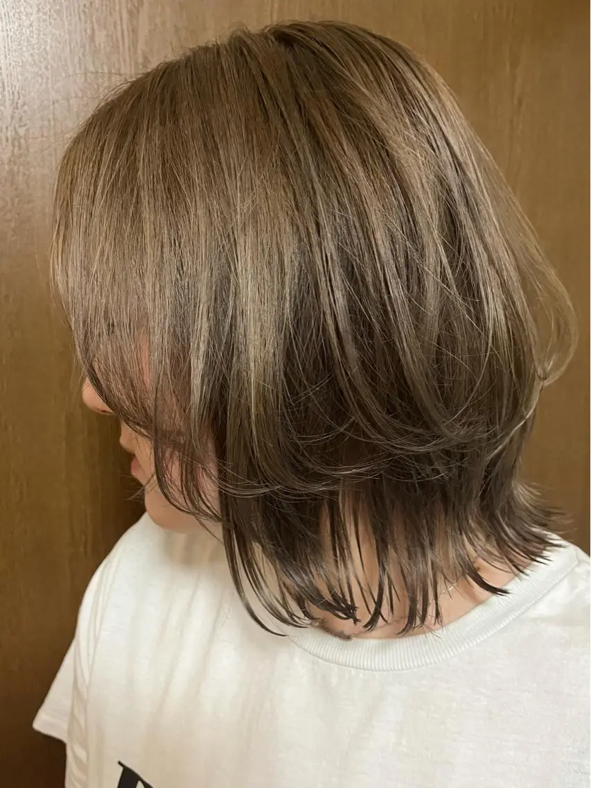 ミディアム TheEct🫧ca now SUZUNOのヘアスタイル