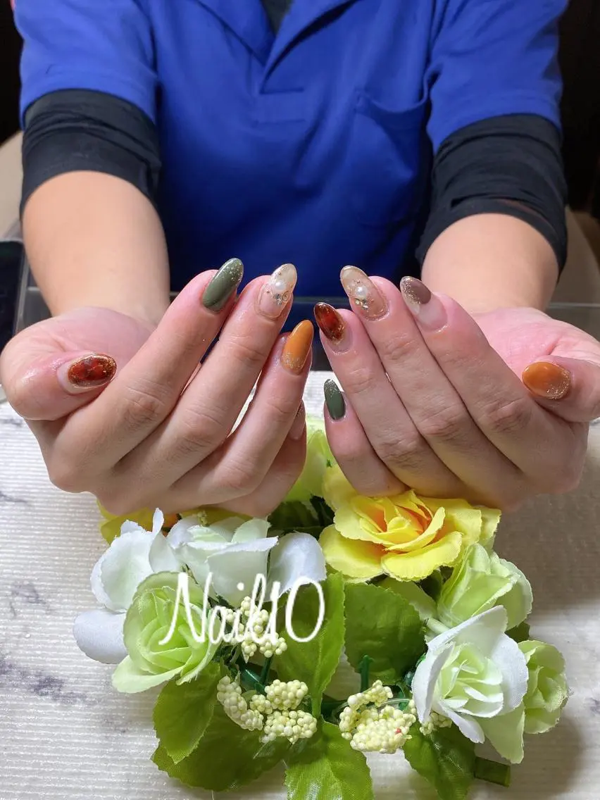 ネイル アートネイル シンプルネイル ハンドネイル Nail10 Kakoのネイルデザイン