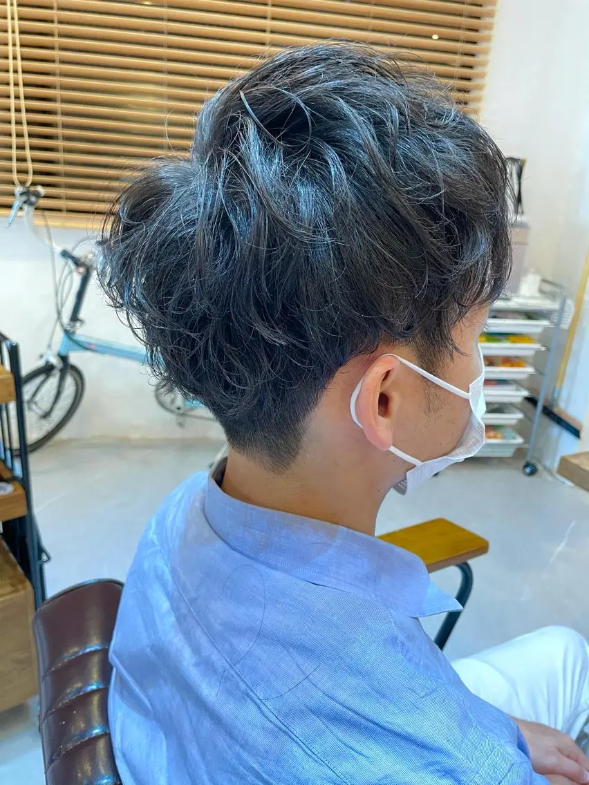 ミディアム ミディアムパーマ 清水 美雪のヘアスタイル