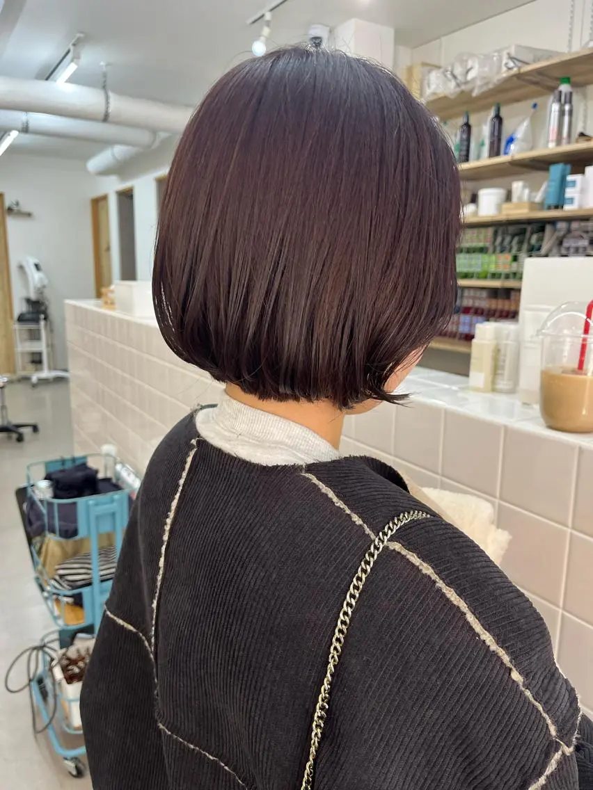 ショート カラー カット ヘアカラー トリートメント 🌼sunc HINAMI🌼のヘアスタイル