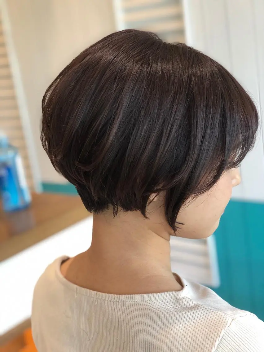 ショート Snaly カラー特化ページのヘアスタイル