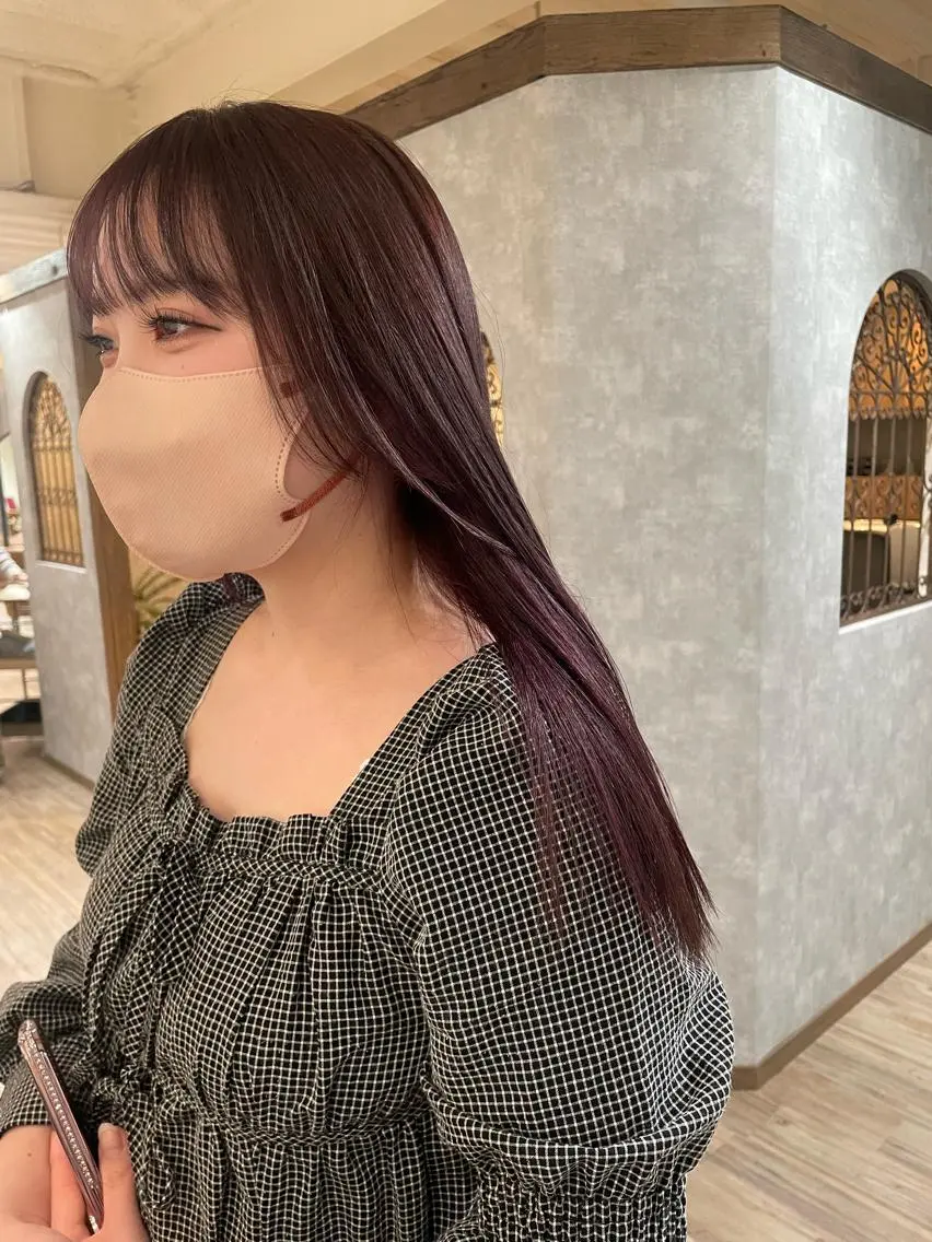 ミディアム カラー sand🎀 Ricoのヘアスタイル