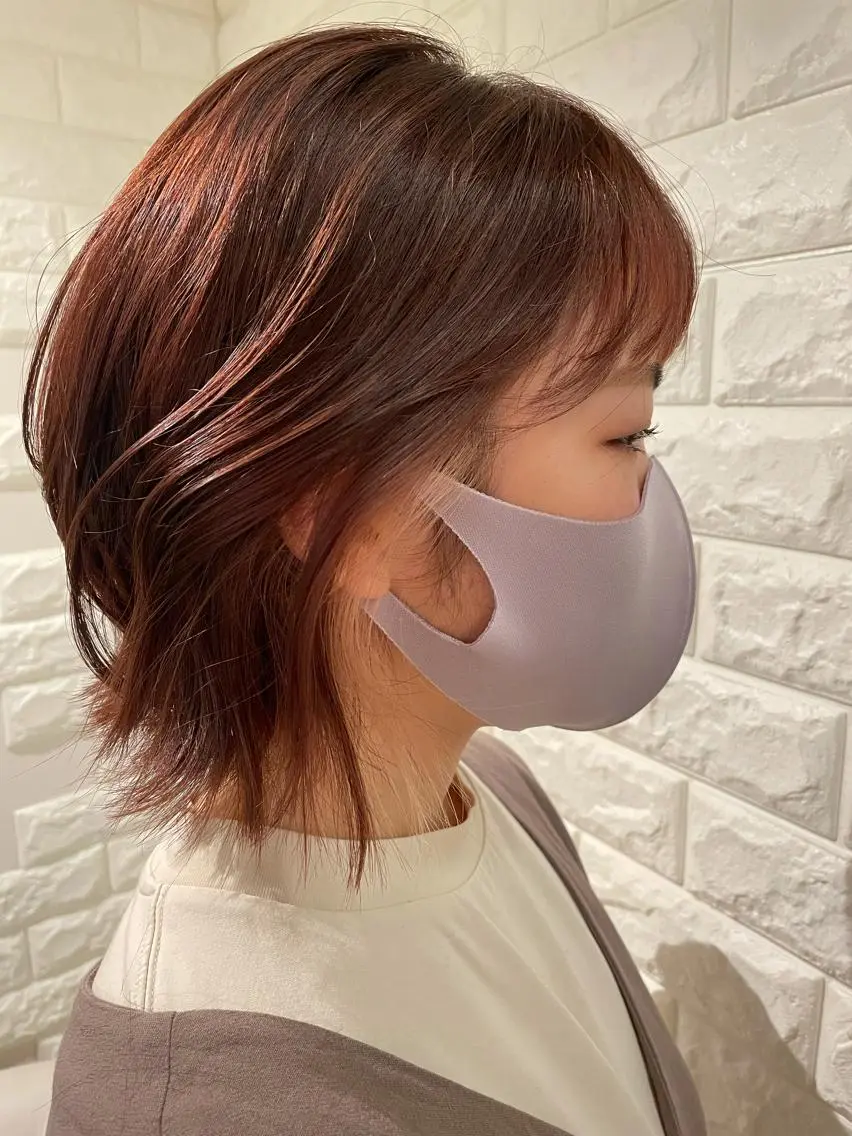 ショート カラー 英語ok sohee ソヒ 305号室のヘアスタイル