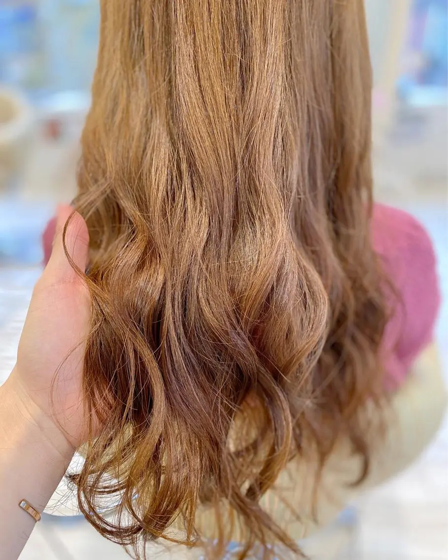ロング カラー カット ヘアカラー トリートメント 中川 拓弥のヘアスタイル