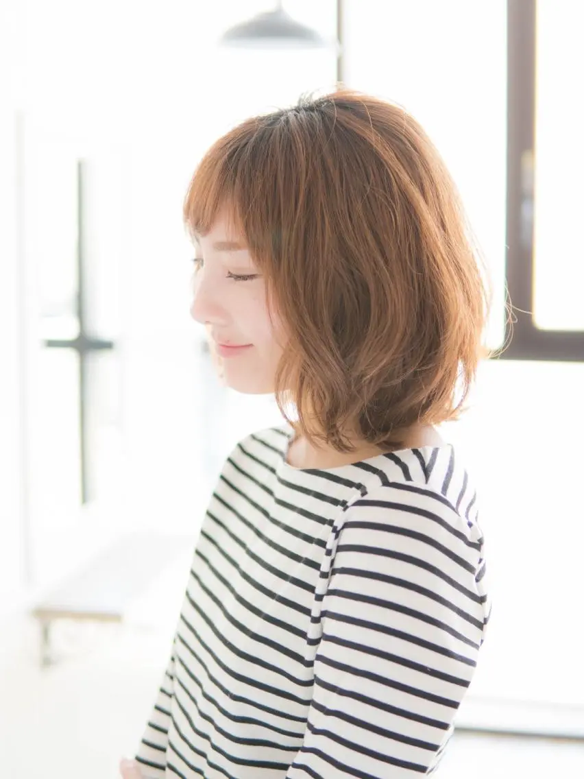 ミディアム カラー ヘアアレンジ マツエク・マツパ 永野 良一のヘアスタイル
