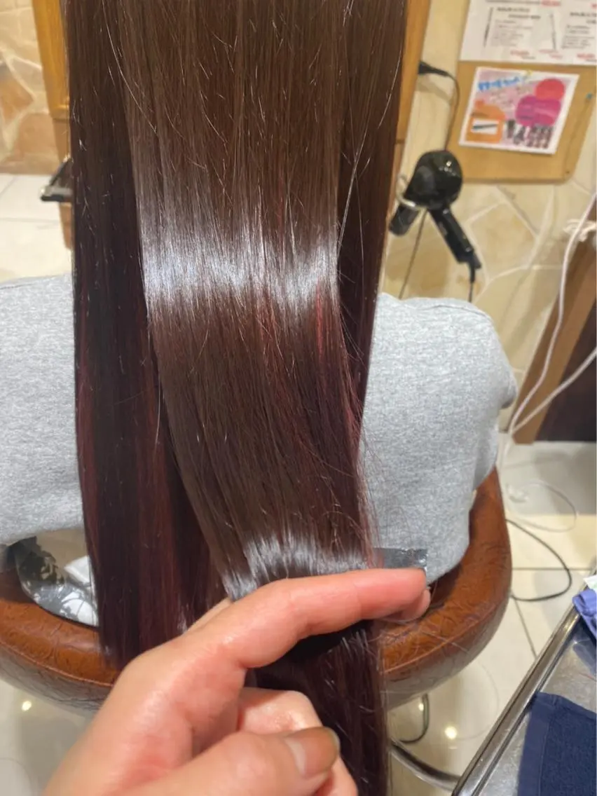 ロング repose日本橋 室町のヘアスタイル