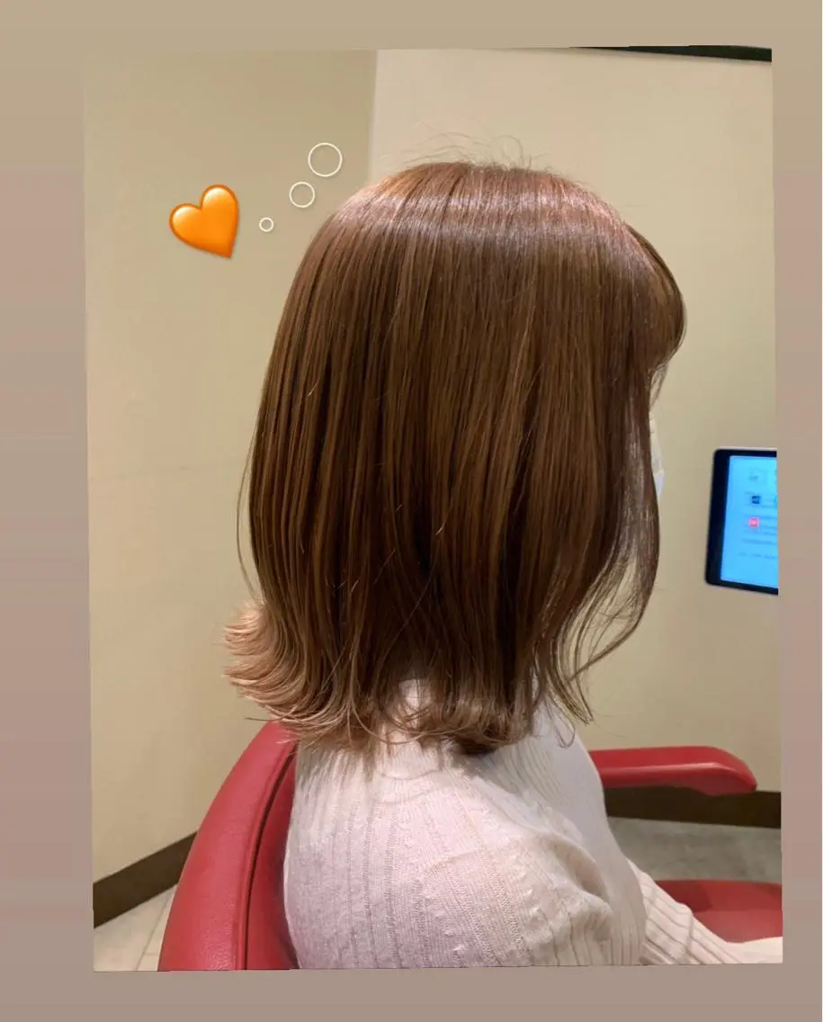 ミディアム カラー 個室サロン🕊️ 飯塚優希のヘアスタイル