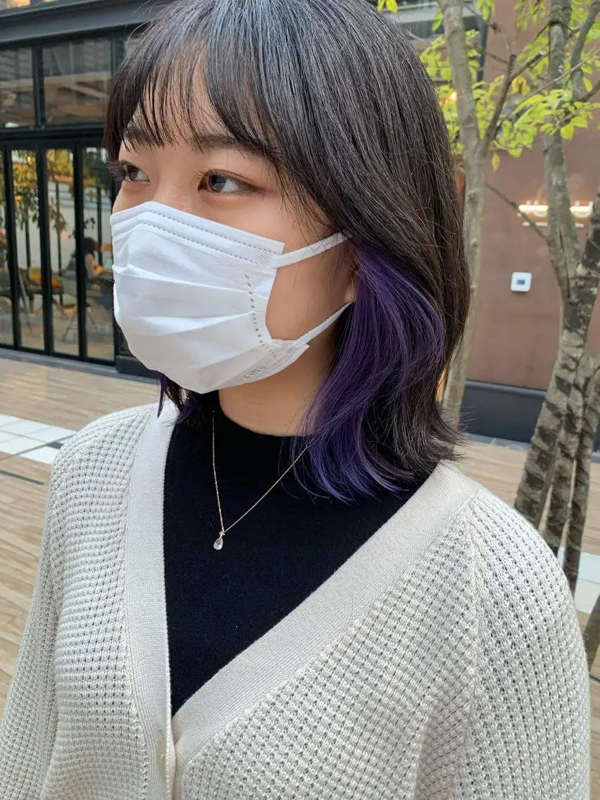 ショート カラー ヘアアレンジ ブリーチ カット ヘアカラー トリートメント yuka .のヘアスタイル